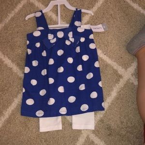 Brand New Carter’s tank top and Capri set